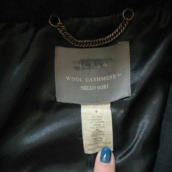 J.Crew Wool Cashmere Toggle Coat - Picture 6 of 12